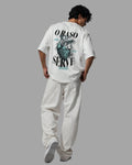Camiseta Oversized "O RASO NÃO ME SERVE MAIS"