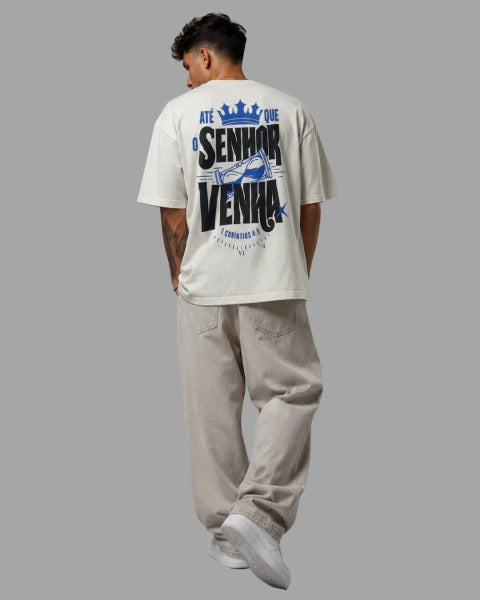 Camiseta Oversized - Até que o Senhor venha