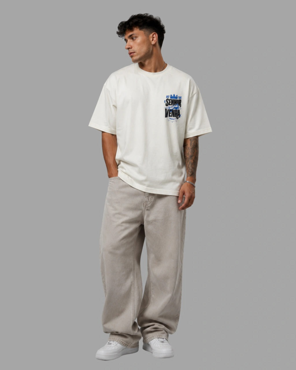 Camiseta Oversized - Até que o Senhor venha