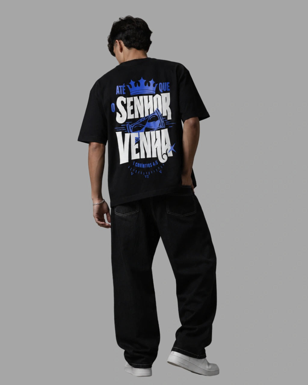 Camiseta Oversized - Até que o Senhor venha