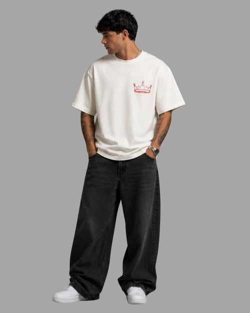 Camiseta Oversized "ELE É O REI"
