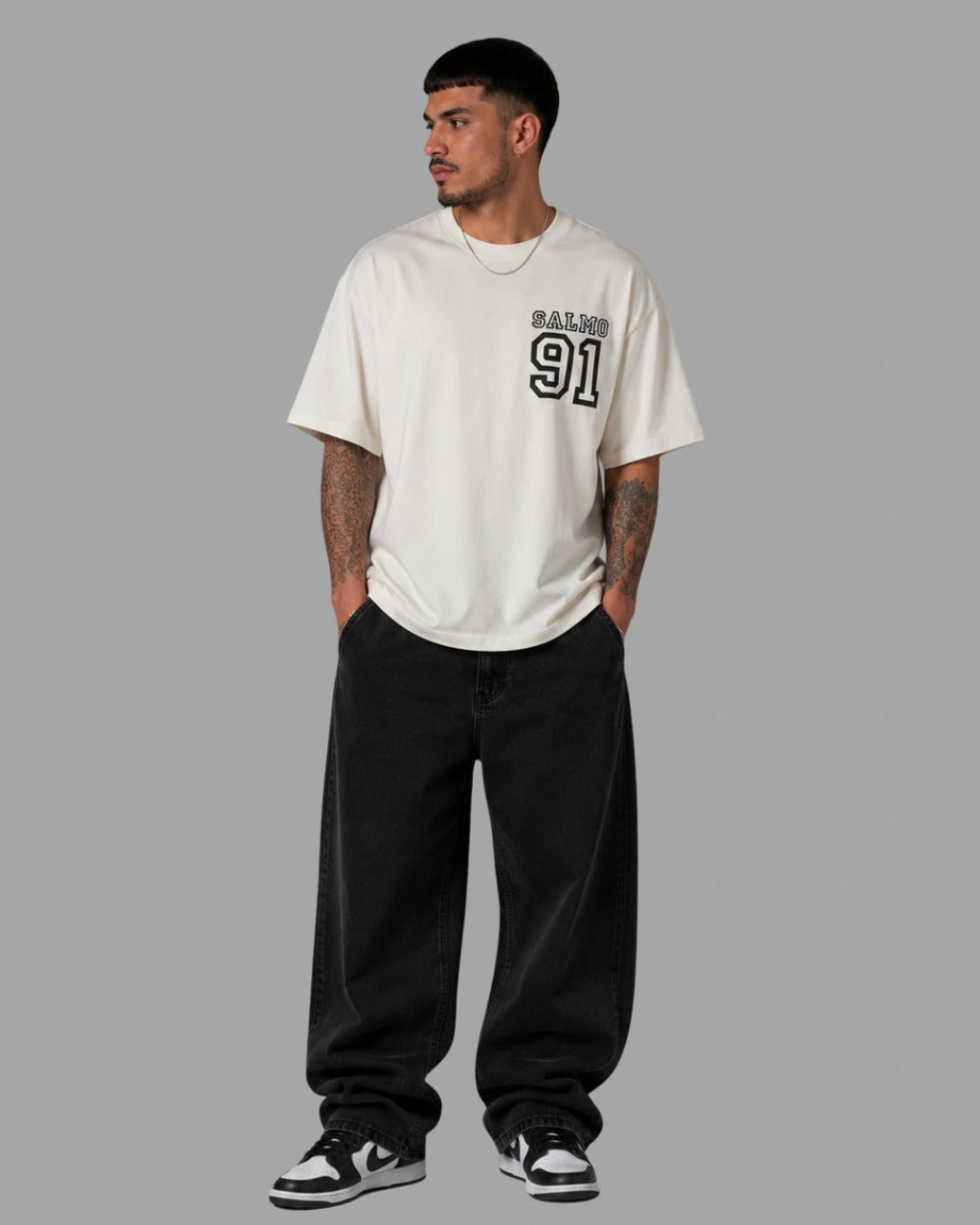 Camiseta Oversized "SALMOS 91"