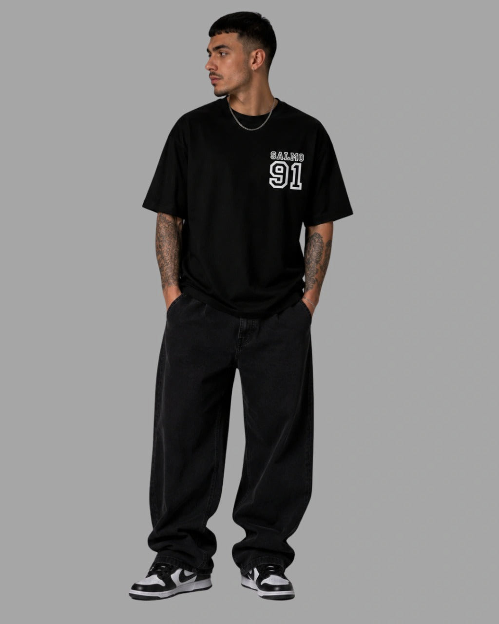 Camiseta Oversized "SALMOS 91"