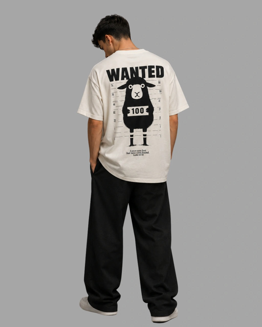 Camiseta Oversized "WANTED"