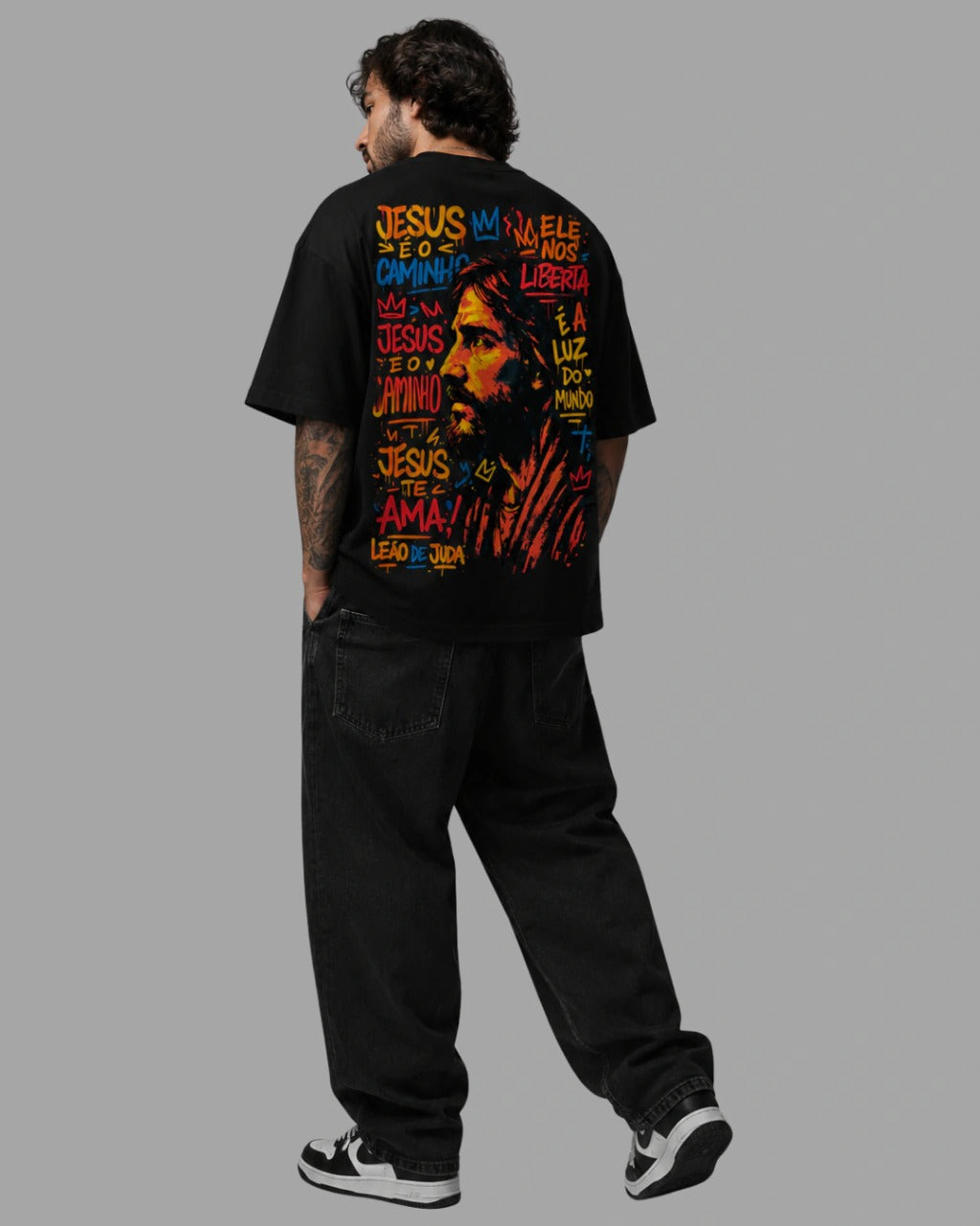 Camiseta Oversized "LEÃO DE JUDÁ"