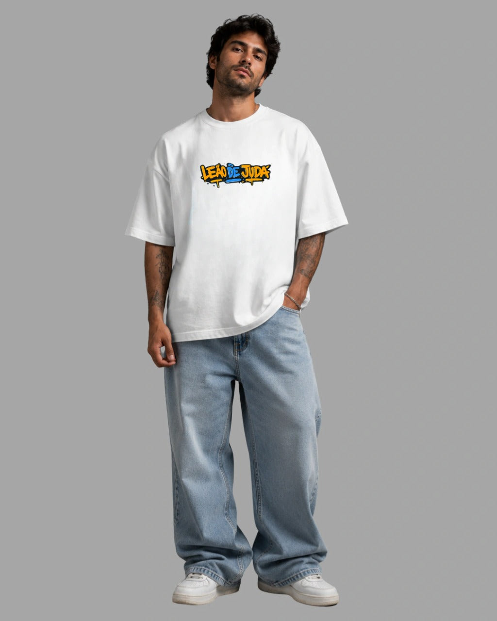 Camiseta Oversized "LEÃO DE JUDÁ"
