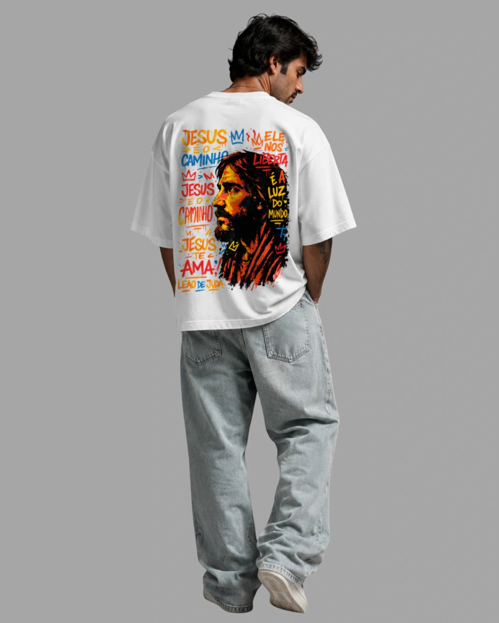 Camiseta Oversized "LEÃO DE JUDÁ"