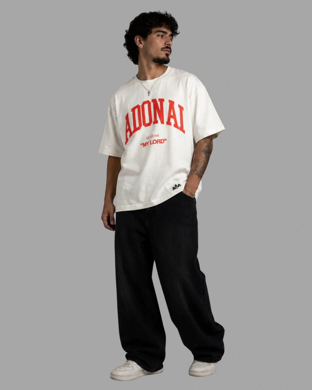 Camiseta Oversized "ADONAI"