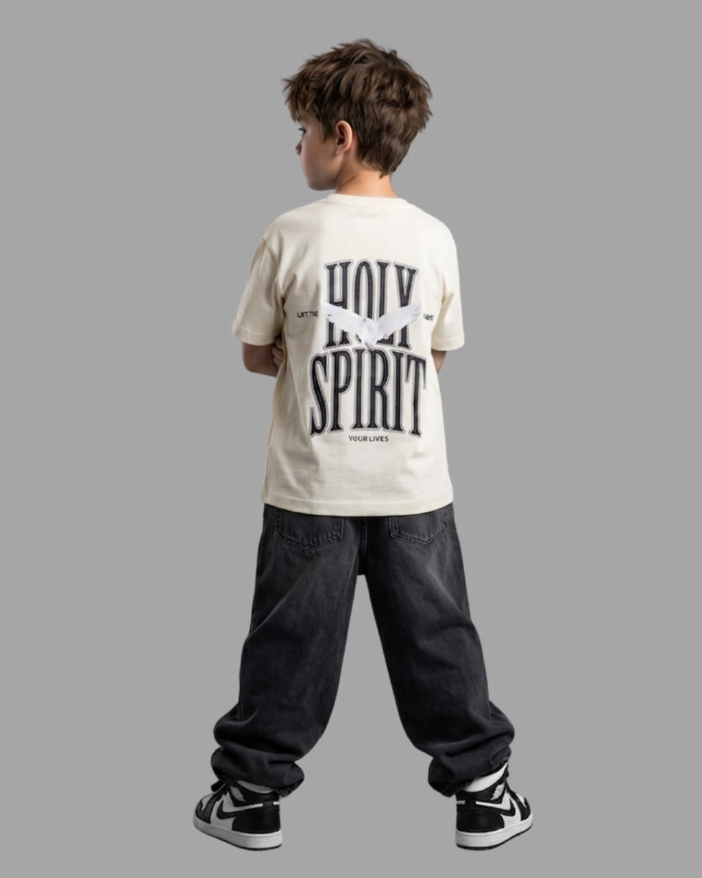 Camiseta Infantil "HOLY  SPIRIT" - Ebenezer Kids
